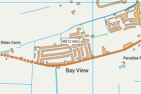 ME12 4AG map - OS VectorMap District (Ordnance Survey) ME12 4AG map - OS VectorMap District (Ordnance Survey)