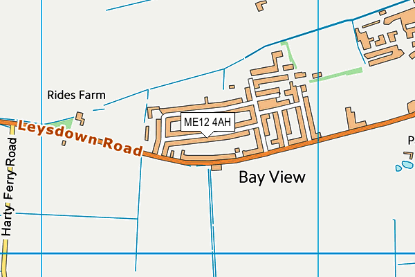 ME12 4AH map - OS VectorMap District (Ordnance Survey) ME12 4AH map - OS VectorMap District (Ordnance Survey)