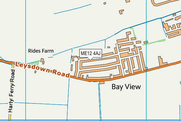 ME12 4AJ map - OS VectorMap District (Ordnance Survey) ME12 4AJ map - OS VectorMap District (Ordnance Survey)