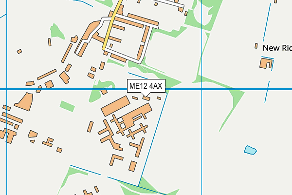 ME12 4AX map - OS VectorMap District (Ordnance Survey) ME12 4AX map - OS VectorMap District (Ordnance Survey)