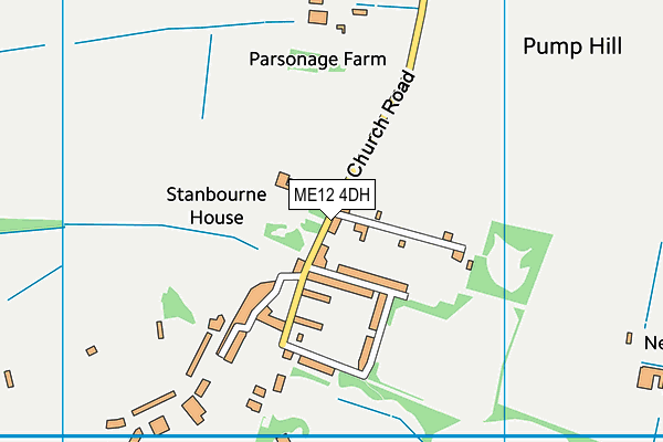 ME12 4DH map - OS VectorMap District (Ordnance Survey) ME12 4DH map - OS VectorMap District (Ordnance Survey)
