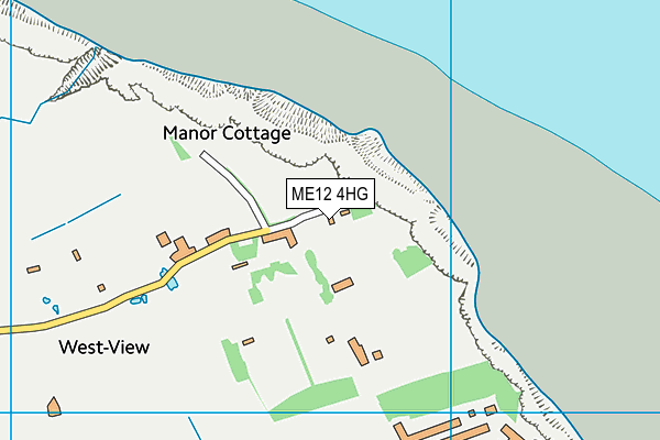 ME12 4HG map - OS VectorMap District (Ordnance Survey) ME12 4HG map - OS VectorMap District (Ordnance Survey)