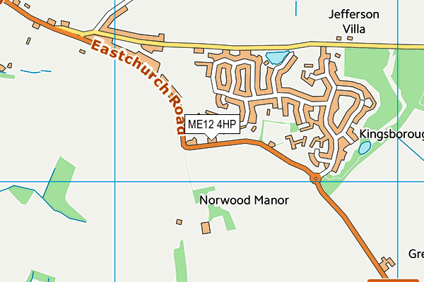ME12 4HP map - OS VectorMap District (Ordnance Survey) ME12 4HP map - OS VectorMap District (Ordnance Survey)
