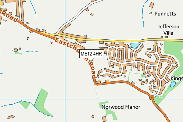 ME12 4HR map - OS VectorMap District (Ordnance Survey) ME12 4HR map - OS VectorMap District (Ordnance Survey)