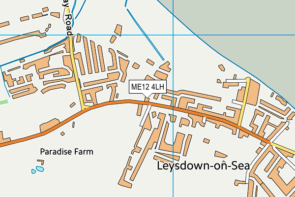 ME12 4LH map - OS VectorMap District (Ordnance Survey) ME12 4LH map - OS VectorMap District (Ordnance Survey)