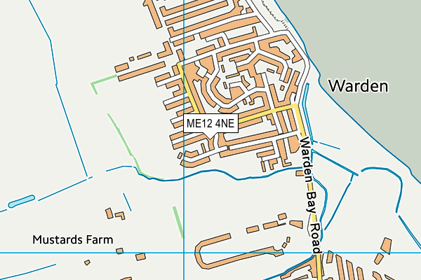 ME12 4NE map - OS VectorMap District (Ordnance Survey) ME12 4NE map - OS VectorMap District (Ordnance Survey)