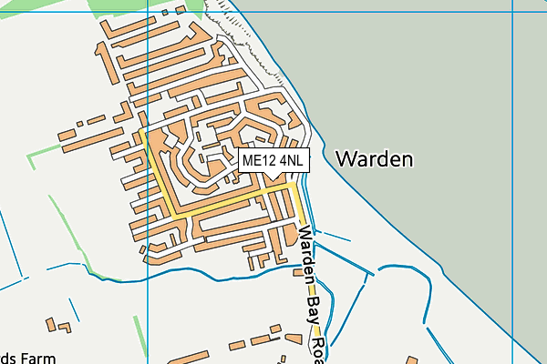 ME12 4NL map - OS VectorMap District (Ordnance Survey) ME12 4NL map - OS VectorMap District (Ordnance Survey)