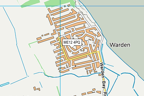 ME12 4PQ map - OS VectorMap District (Ordnance Survey) ME12 4PQ map - OS VectorMap District (Ordnance Survey)