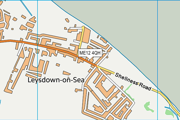 ME12 4QH map - OS VectorMap District (Ordnance Survey) ME12 4QH map - OS VectorMap District (Ordnance Survey)