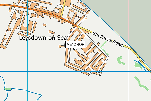 ME12 4QP map - OS VectorMap District (Ordnance Survey) ME12 4QP map - OS VectorMap District (Ordnance Survey)