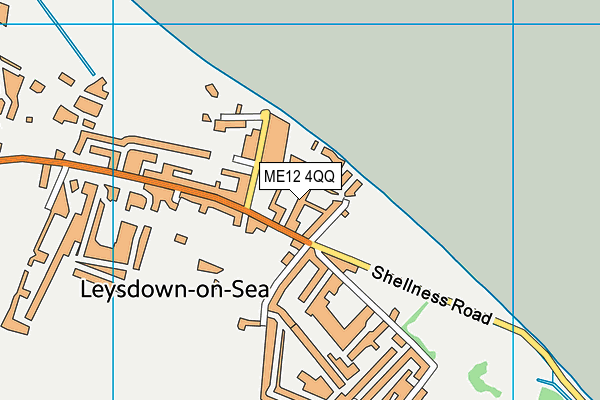ME12 4QQ map - OS VectorMap District (Ordnance Survey) ME12 4QQ map - OS VectorMap District (Ordnance Survey)