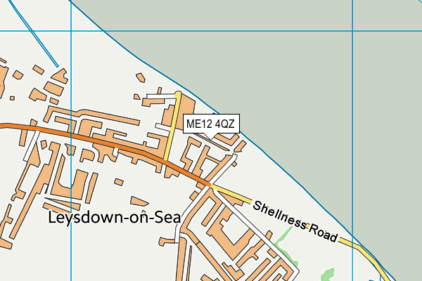 ME12 4QZ map - OS VectorMap District (Ordnance Survey) ME12 4QZ map - OS VectorMap District (Ordnance Survey)