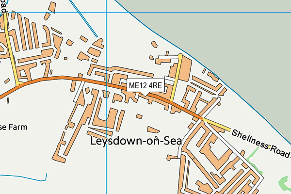 ME12 4RE map - OS VectorMap District (Ordnance Survey) ME12 4RE map - OS VectorMap District (Ordnance Survey)