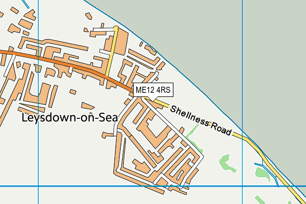 ME12 4RS map - OS VectorMap District (Ordnance Survey) ME12 4RS map - OS VectorMap District (Ordnance Survey)