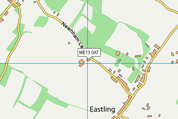 ME13 0AT map - OS VectorMap District (Ordnance Survey) ME13 0AT map - OS VectorMap District (Ordnance Survey)