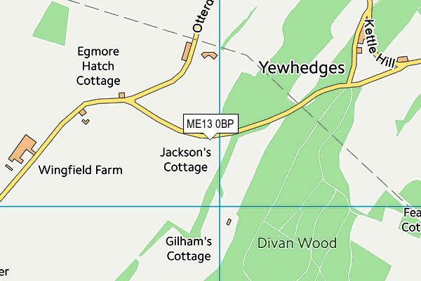 ME13 0BP map - OS VectorMap District (Ordnance Survey) ME13 0BP map - OS VectorMap District (Ordnance Survey)