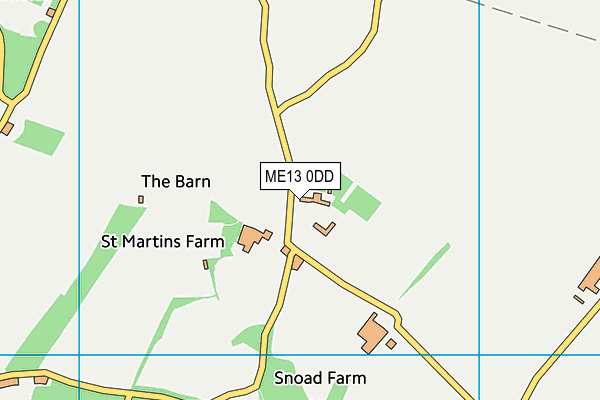ME13 0DD map - OS VectorMap District (Ordnance Survey) ME13 0DD map - OS VectorMap District (Ordnance Survey)