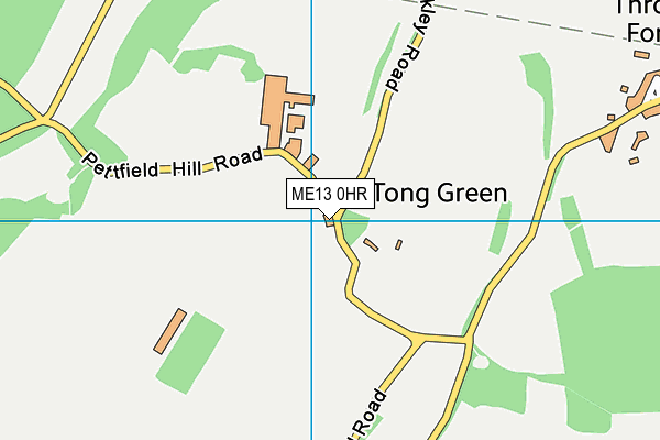 ME13 0HR map - OS VectorMap District (Ordnance Survey) ME13 0HR map - OS VectorMap District (Ordnance Survey)