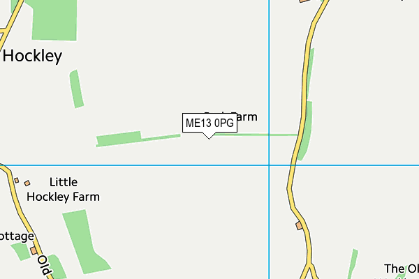 ME13 0PG map - OS VectorMap District (Ordnance Survey) ME13 0PG map - OS VectorMap District (Ordnance Survey)