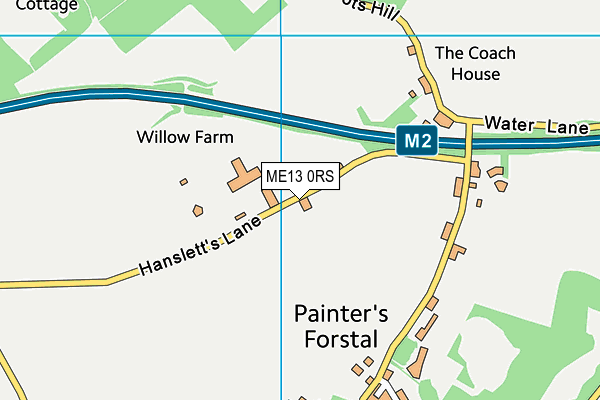 ME13 0RS map - OS VectorMap District (Ordnance Survey) ME13 0RS map - OS VectorMap District (Ordnance Survey)