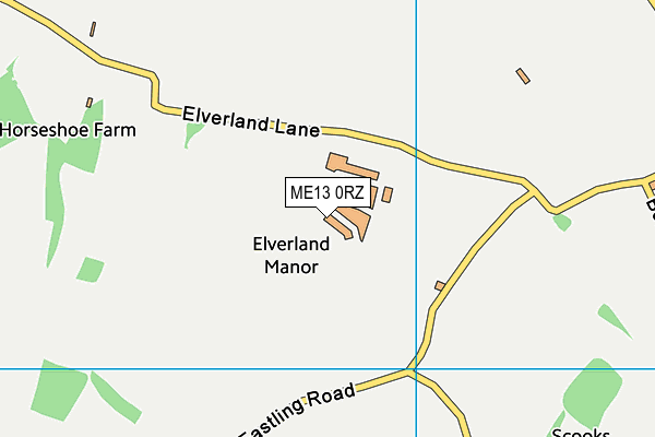 ME13 0RZ map - OS VectorMap District (Ordnance Survey) ME13 0RZ map - OS VectorMap District (Ordnance Survey)