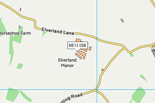 ME13 0SB map - OS VectorMap District (Ordnance Survey) ME13 0SB map - OS VectorMap District (Ordnance Survey)
