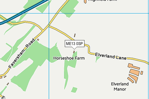 ME13 0SP map - OS VectorMap District (Ordnance Survey) ME13 0SP map - OS VectorMap District (Ordnance Survey)