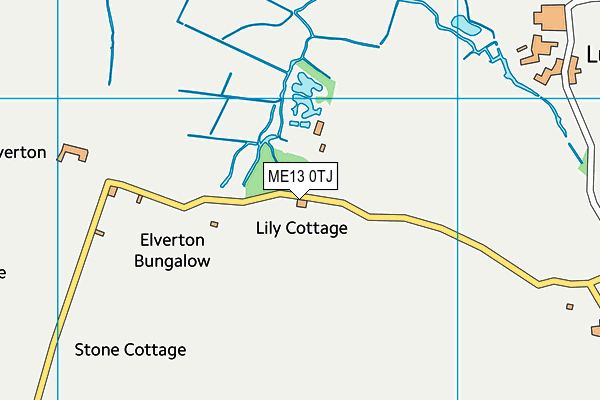 ME13 0TJ map - OS VectorMap District (Ordnance Survey)