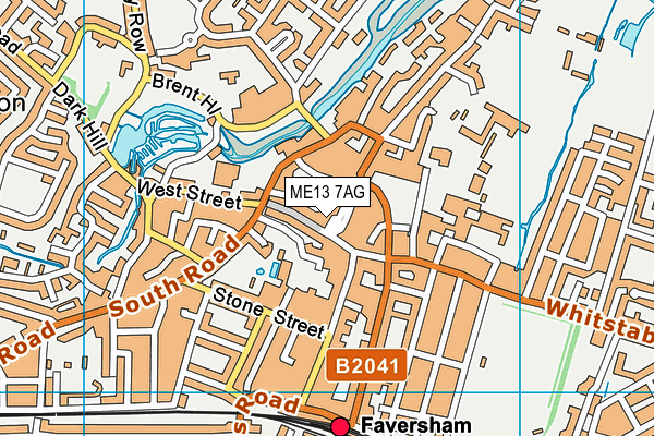 ME13 7AG map - OS VectorMap District (Ordnance Survey) ME13 7AG map - OS VectorMap District (Ordnance Survey)