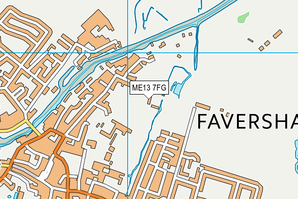 ME13 7FG map - OS VectorMap District (Ordnance Survey) ME13 7FG map - OS VectorMap District (Ordnance Survey)