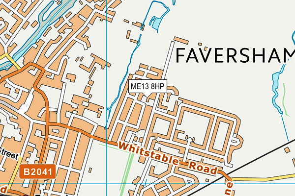 ME13 8HP map - OS VectorMap District (Ordnance Survey) ME13 8HP map - OS VectorMap District (Ordnance Survey)