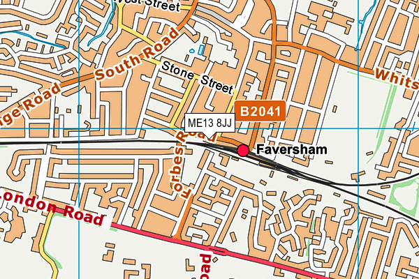 ME13 8JJ map - OS VectorMap District (Ordnance Survey) ME13 8JJ map - OS VectorMap District (Ordnance Survey)