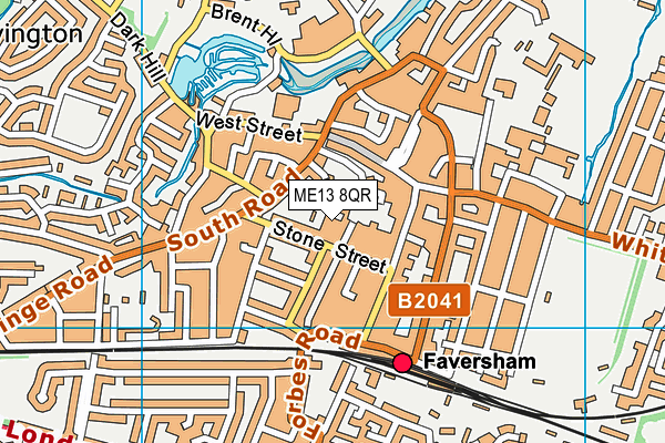 ME13 8QR map - OS VectorMap District (Ordnance Survey) ME13 8QR map - OS VectorMap District (Ordnance Survey)