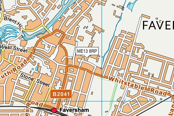 ME13 8RP map - OS VectorMap District (Ordnance Survey) ME13 8RP map - OS VectorMap District (Ordnance Survey)