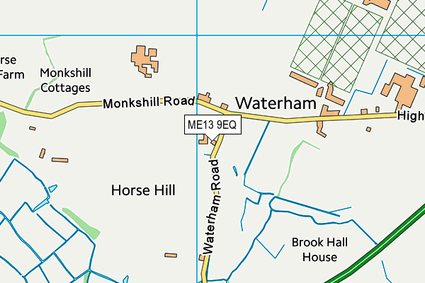 ME13 9EQ map - OS VectorMap District (Ordnance Survey) ME13 9EQ map - OS VectorMap District (Ordnance Survey)