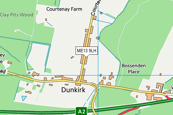 ME13 9LH map - OS VectorMap District (Ordnance Survey) ME13 9LH map - OS VectorMap District (Ordnance Survey)