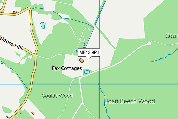 ME13 9PJ map - OS VectorMap District (Ordnance Survey) ME13 9PJ map - OS VectorMap District (Ordnance Survey)