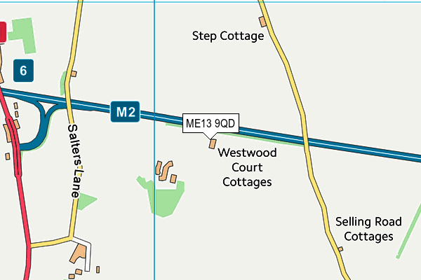ME13 9QD map - OS VectorMap District (Ordnance Survey) ME13 9QD map - OS VectorMap District (Ordnance Survey)