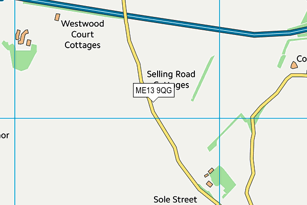 ME13 9QG map - OS VectorMap District (Ordnance Survey) ME13 9QG map - OS VectorMap District (Ordnance Survey)