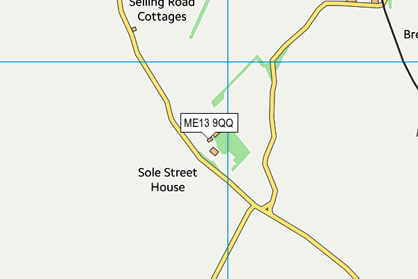 ME13 9QQ map - OS VectorMap District (Ordnance Survey) ME13 9QQ map - OS VectorMap District (Ordnance Survey)