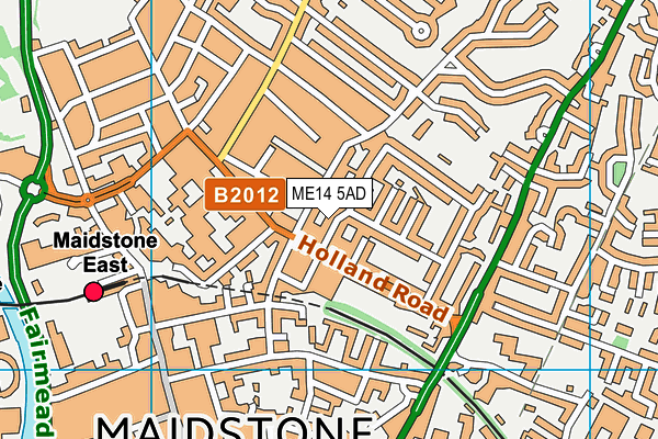 ME14 5AD map - OS VectorMap District (Ordnance Survey) ME14 5AD map - OS VectorMap District (Ordnance Survey)