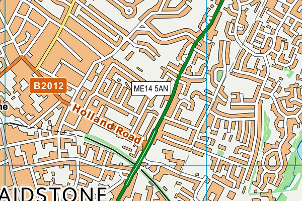 ME14 5AN map - OS VectorMap District (Ordnance Survey) ME14 5AN map - OS VectorMap District (Ordnance Survey)