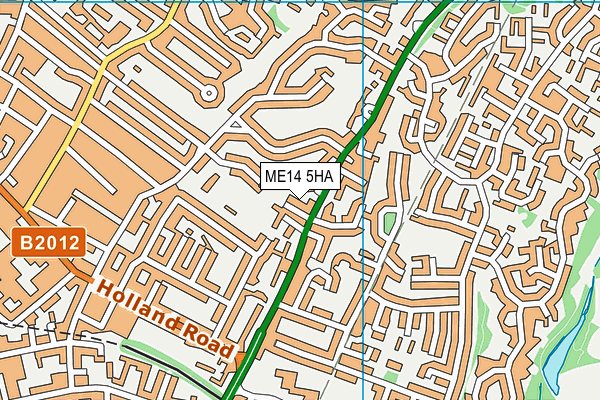 ME14 5HA map - OS VectorMap District (Ordnance Survey) ME14 5HA map - OS VectorMap District (Ordnance Survey)