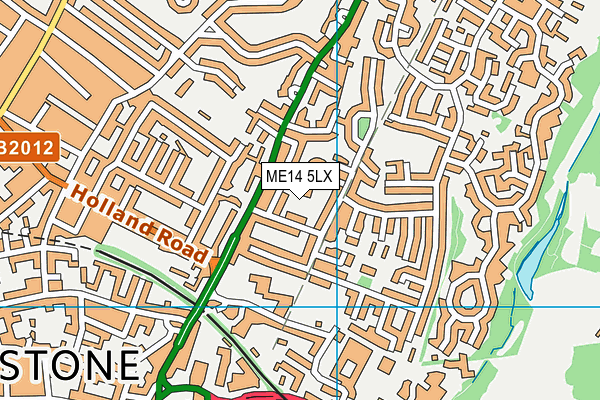ME14 5LX map - OS VectorMap District (Ordnance Survey) ME14 5LX map - OS VectorMap District (Ordnance Survey)