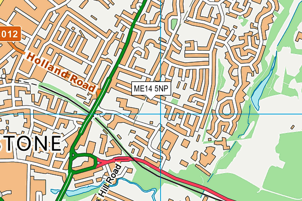 ME14 5NP map - OS VectorMap District (Ordnance Survey) ME14 5NP map - OS VectorMap District (Ordnance Survey)