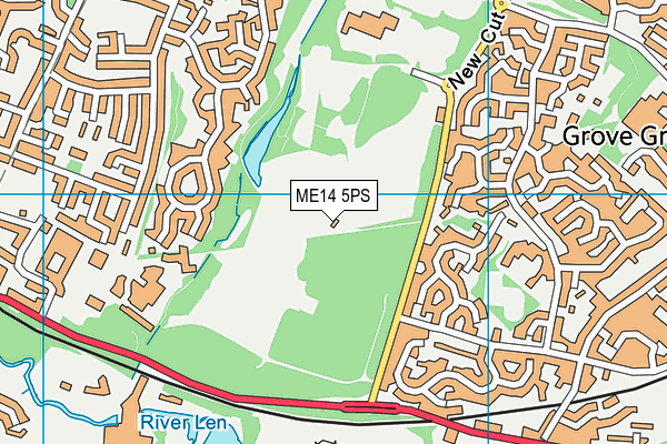 ME14 5PS map - OS VectorMap District (Ordnance Survey) ME14 5PS map - OS VectorMap District (Ordnance Survey)
