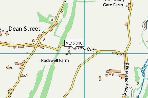 ME15 0HU map - OS VectorMap District (Ordnance Survey) ME15 0HU map - OS VectorMap District (Ordnance Survey)