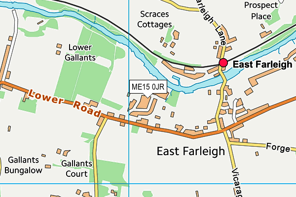 ME15 0JR map - OS VectorMap District (Ordnance Survey) ME15 0JR map - OS VectorMap District (Ordnance Survey)