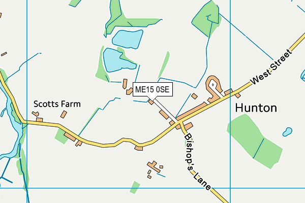 ME15 0SE map - OS VectorMap District (Ordnance Survey) ME15 0SE map - OS VectorMap District (Ordnance Survey)
