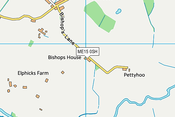 ME15 0SH map - OS VectorMap District (Ordnance Survey) ME15 0SH map - OS VectorMap District (Ordnance Survey)